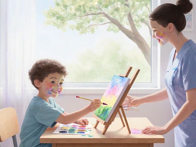Rhabdomyosarcoma and Art Therapy: Creative Coping Strategies