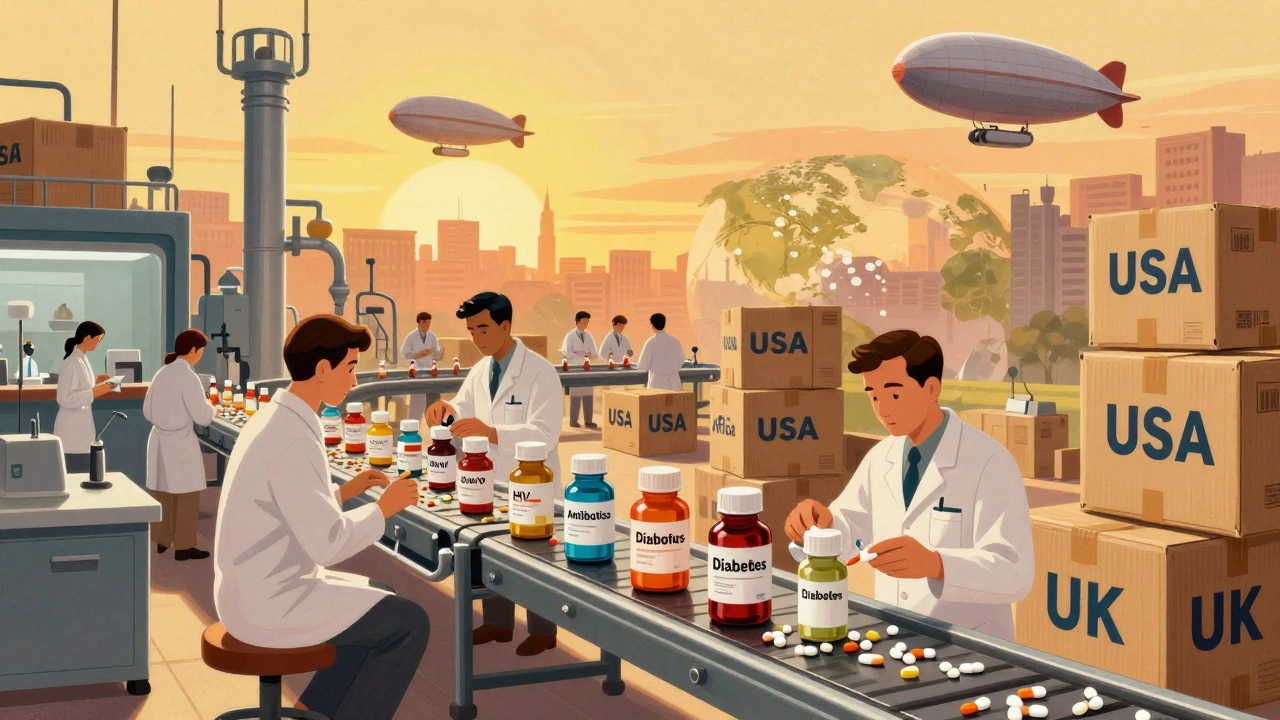 Indian Generic Manufacturers: The World's Pharmacy and Exports