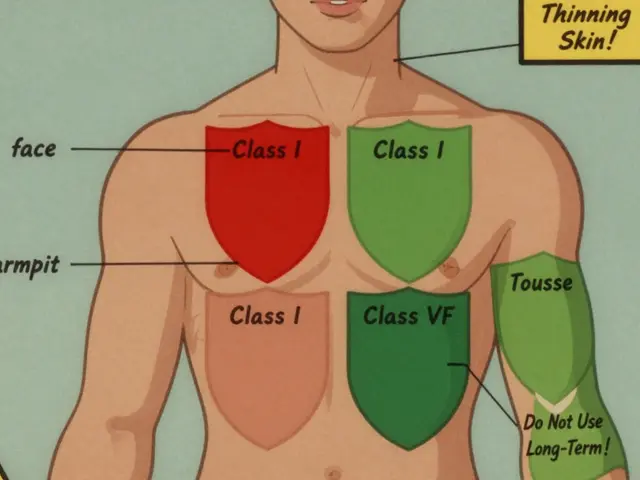 Topical Steroid Potency Chart: How to Choose the Right Strength to Avoid Skin Damage