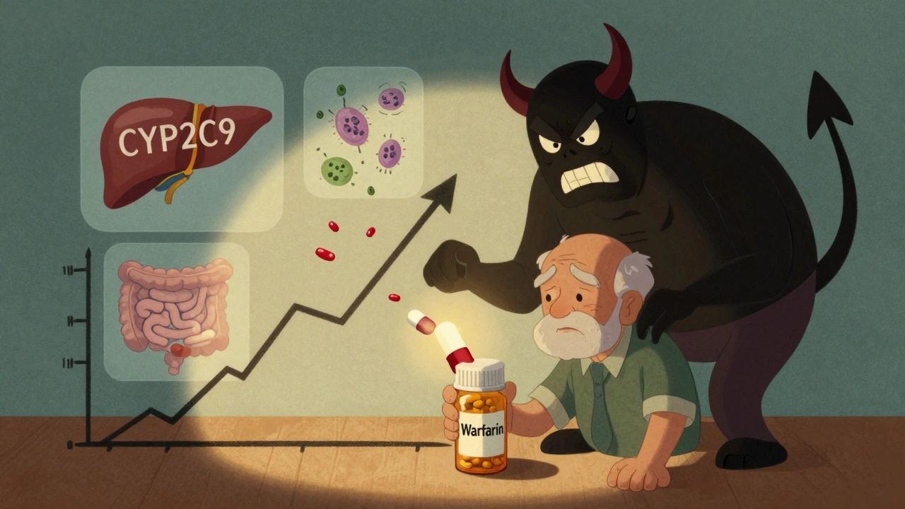 Trimethoprim-Sulfamethoxazole and Warfarin: How This Antibiotic Can Raise Your INR and Increase Bleeding Risk