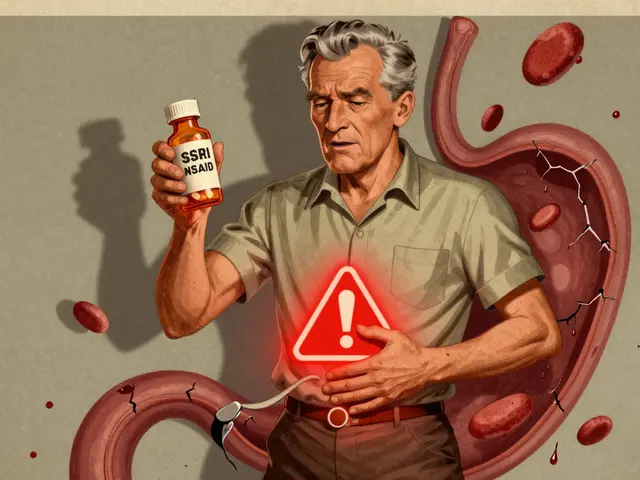 SSRIs with NSAIDs: How This Common Drug Combo Increases GI Bleeding Risk and What to Do About It