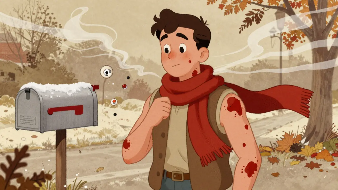 Cold-Induced Urticaria: Hives After Cold Exposure