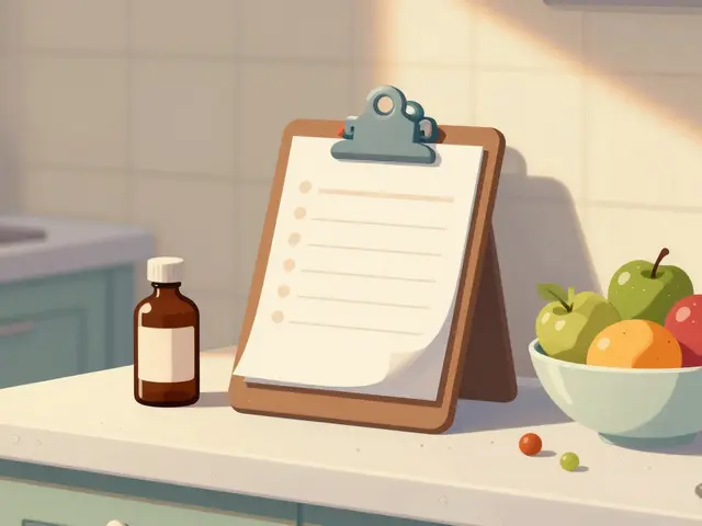 How to Create a Food and Medication Interaction Checklist at Home